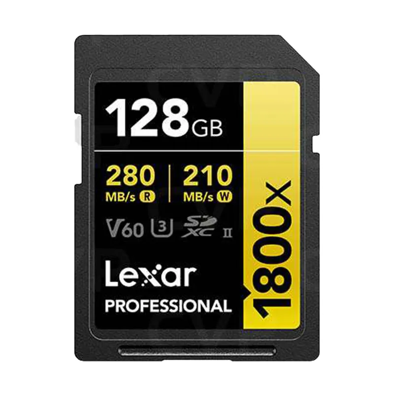 Lexar 128GB v60 UHS-II SD Card