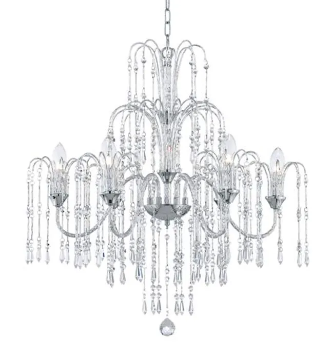 Chandelier Crystal Rain 36"x36"