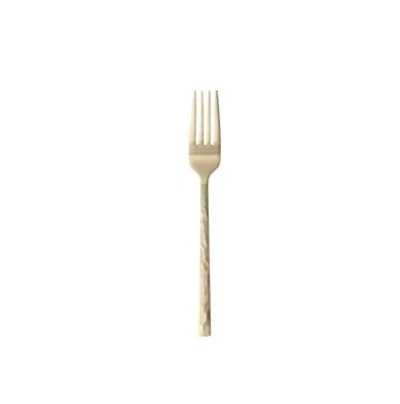 Table Fork - Hammered Champagne Gold (Pack of 10)