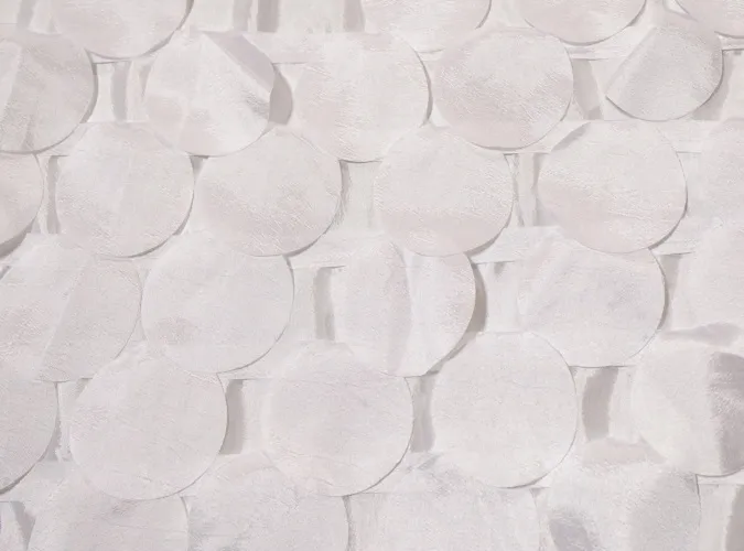 Ivory Petal Taffeta Linen