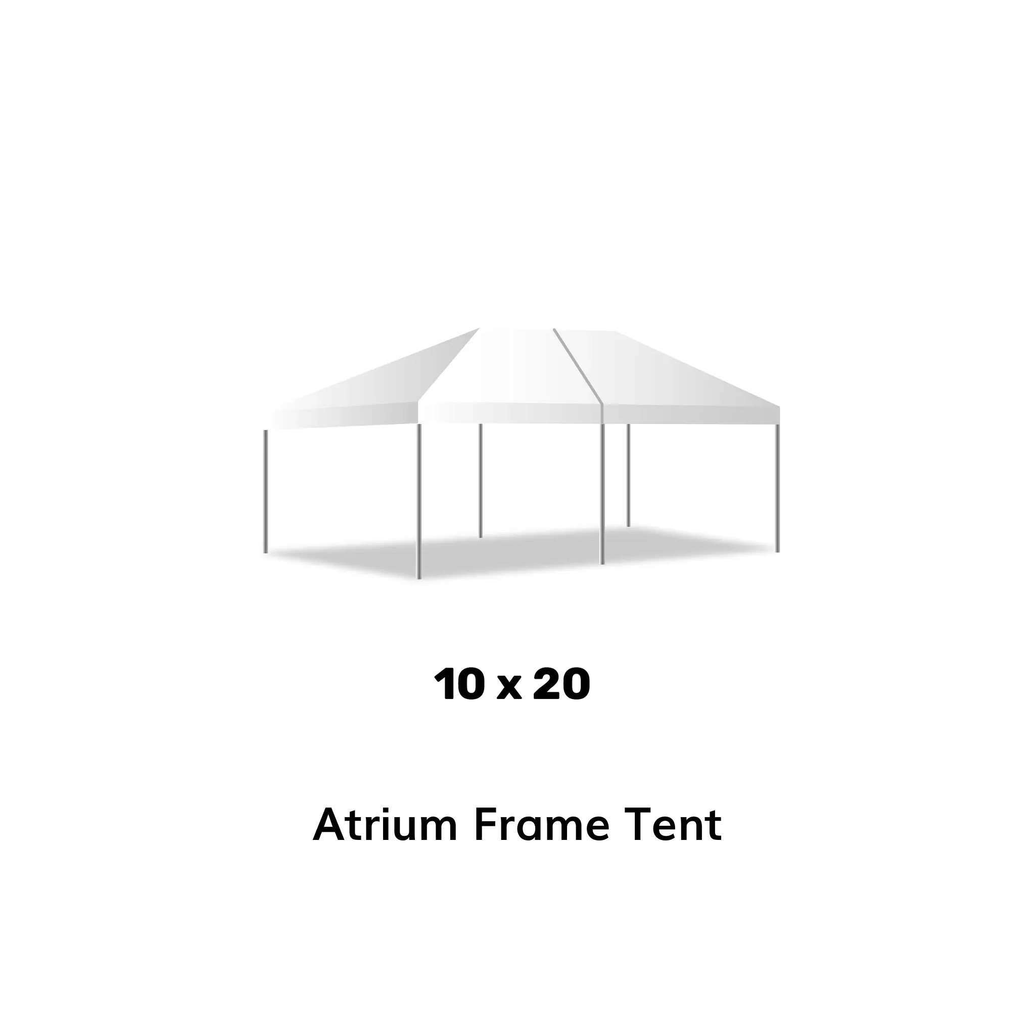 10' x 20' Frame Tent 