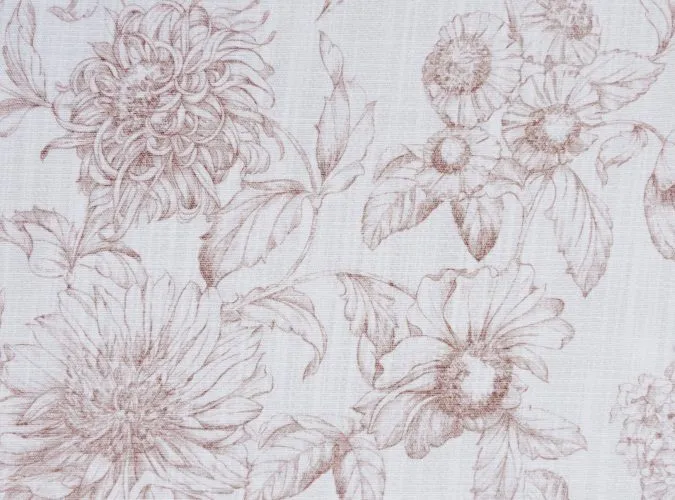 Fawn Bloom Linen - 132" Round