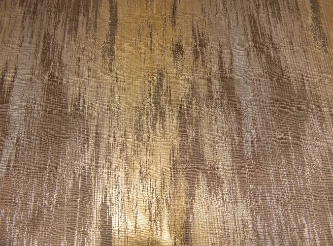 Gold Abstract Linen