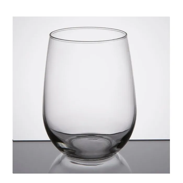 Stemless Red Wine Glass
