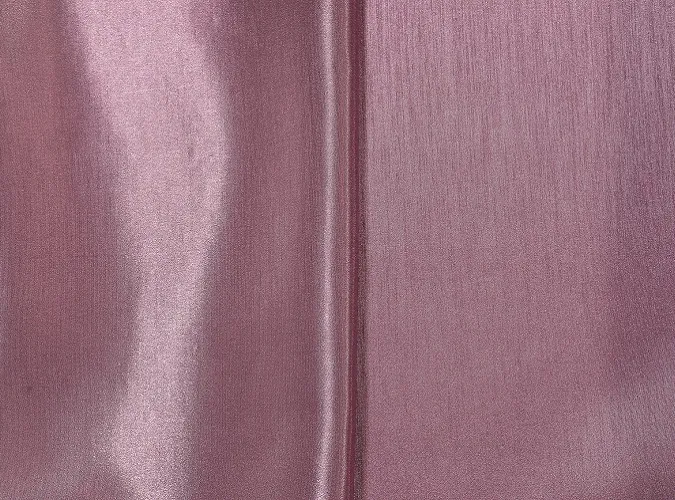 Orchid Shantung ~ Reversible Linen