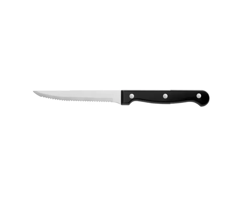 Steak Knife ($2.00 each) *Pack of 10* (9" with black handle)