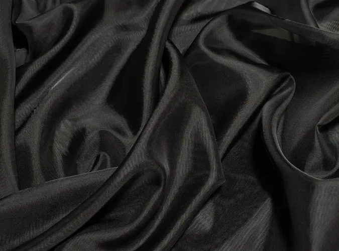 Black Voile Linen