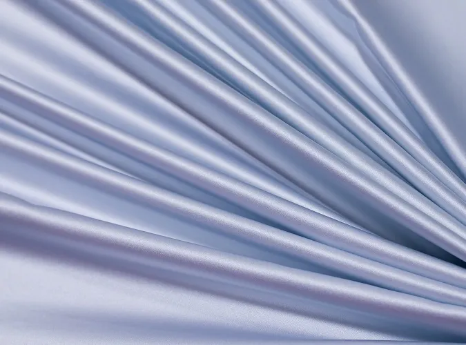 Pastel Blue Lamour Linen