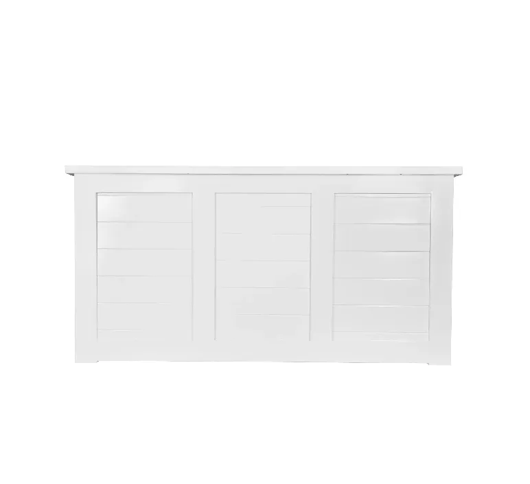 White Decorative Bar 7'