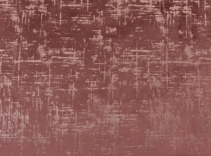 Rouge Etched Velvet Linen