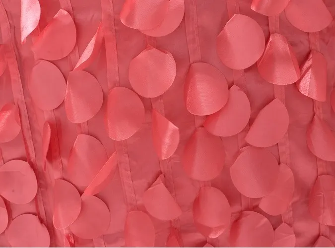 Watermelon Petal Taffeta Linen