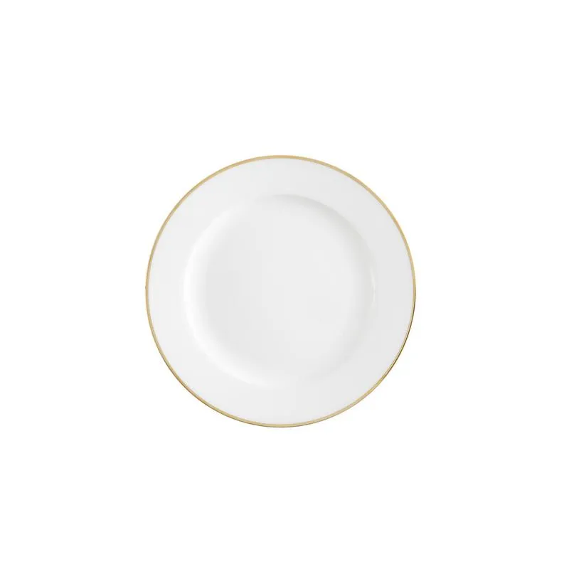 Camellia Gold Rim Salad Dessert Plate