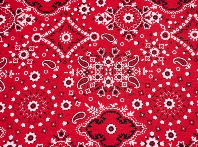 Red Bandana Linen