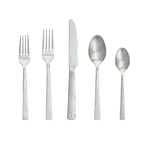 Nomad Hammered Flatware Collection (Pack of 10) Select Item...