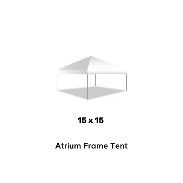 15' x 15' Frame Tent (225 Sq. Ft.)