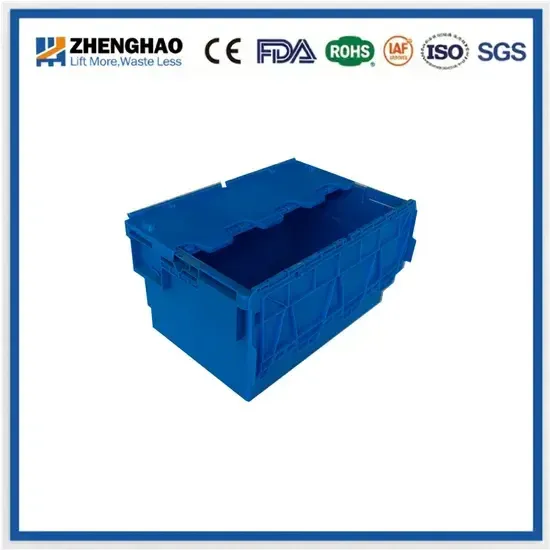 Attached lid Moving Tote