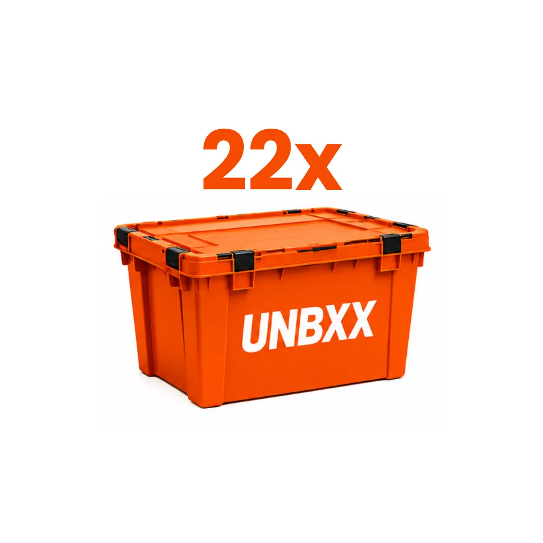 2 Bedroom (22 Bins + 1 Dolly)