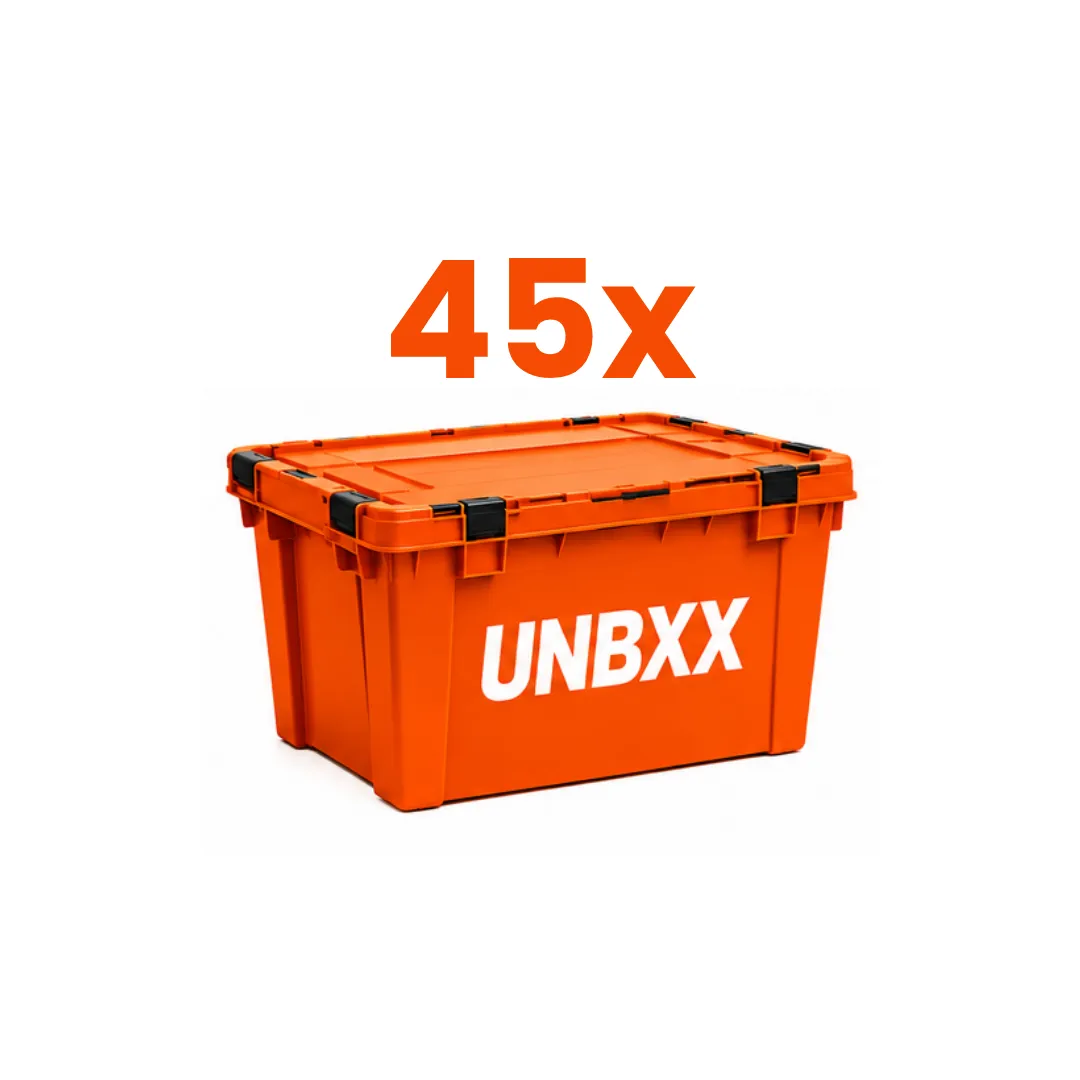 4 Bedroom (45 Bins + 2 Dollies)