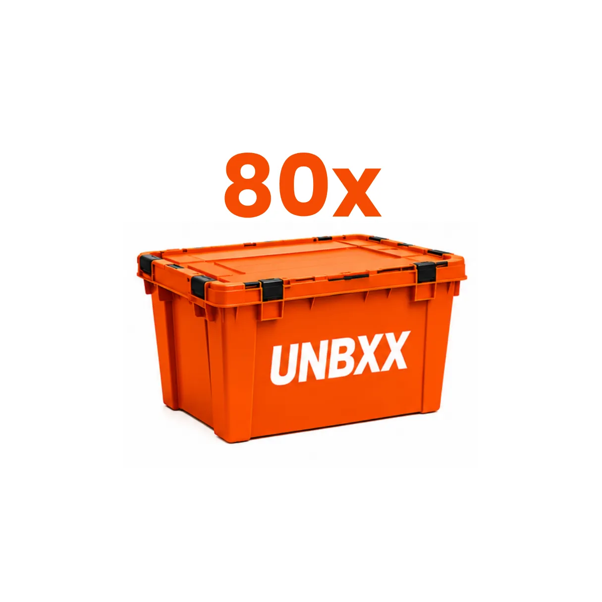 4 Bedroom (80 Bins + 2 Dollies)