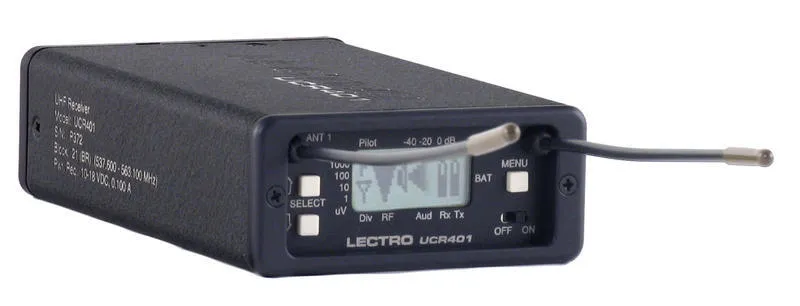 Lectrosonics UCR401 BLK23 Receiver