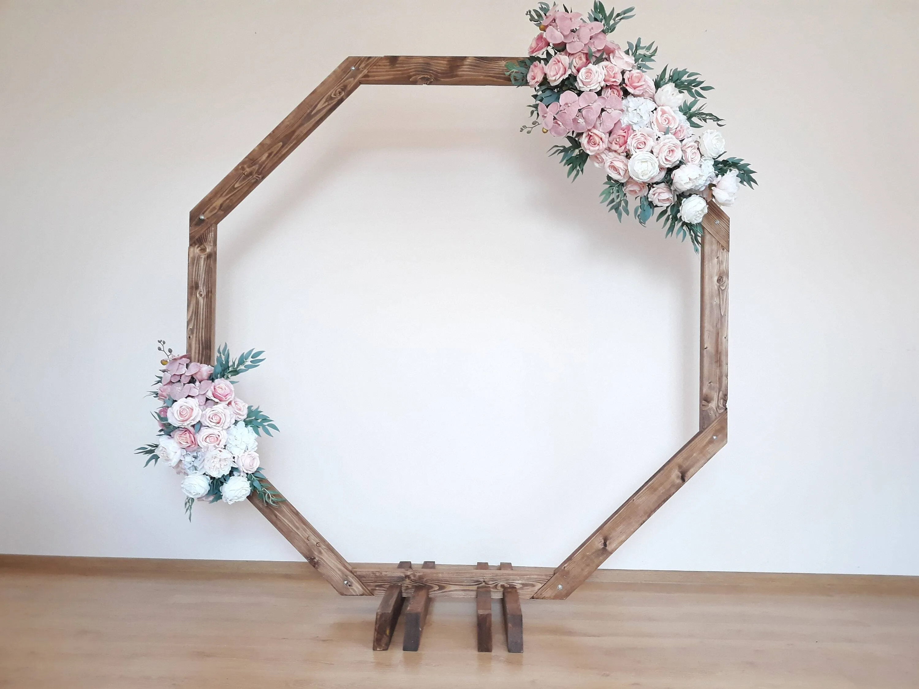 Octagon Wooden Arbor