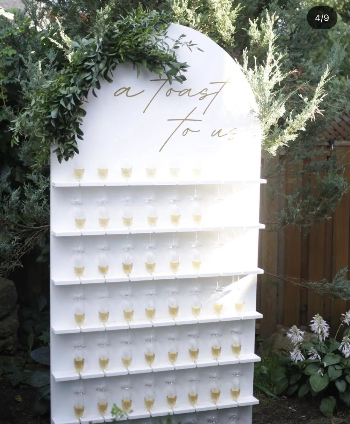 Champagne Wall