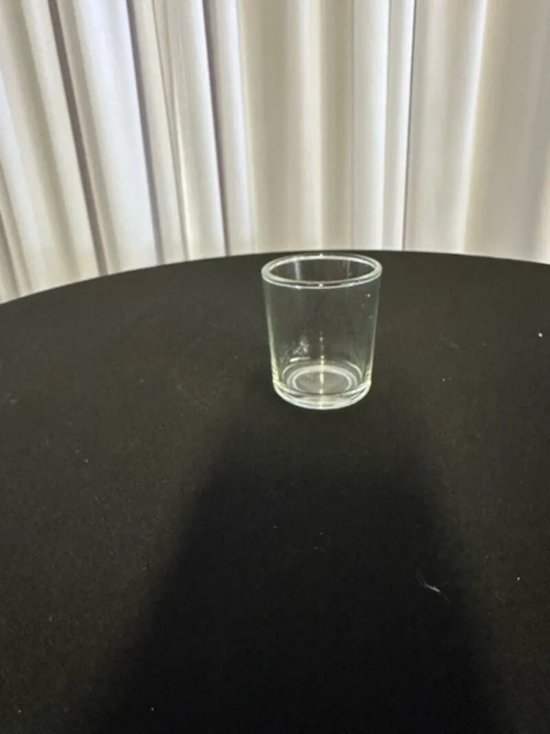 Clear Glass Votive Candle Holder 