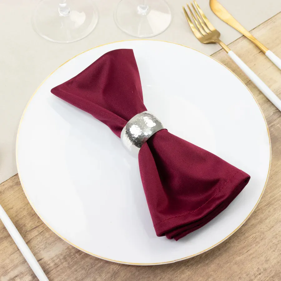 Burgundy Cloth Napkin 