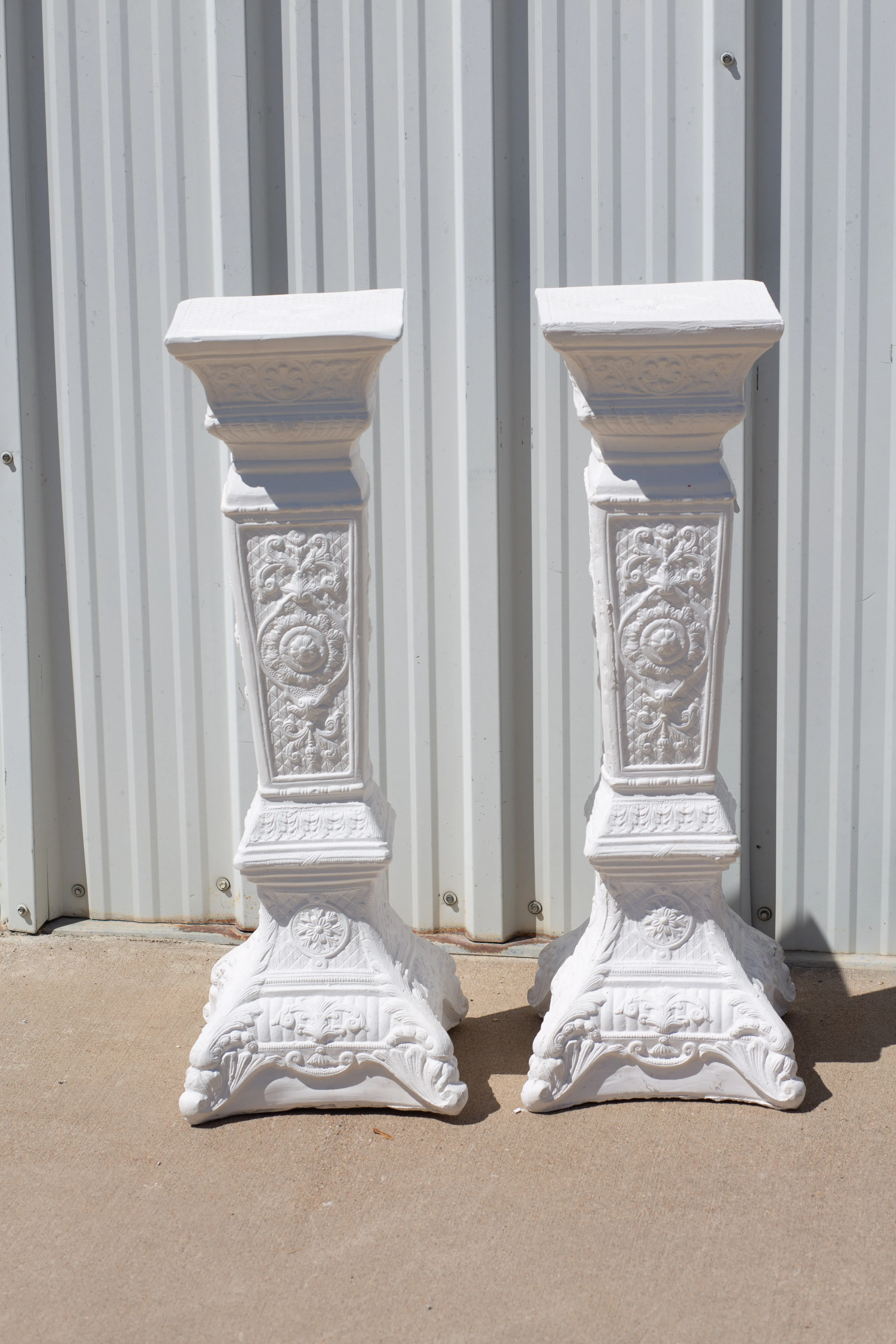 White Decorative Columns