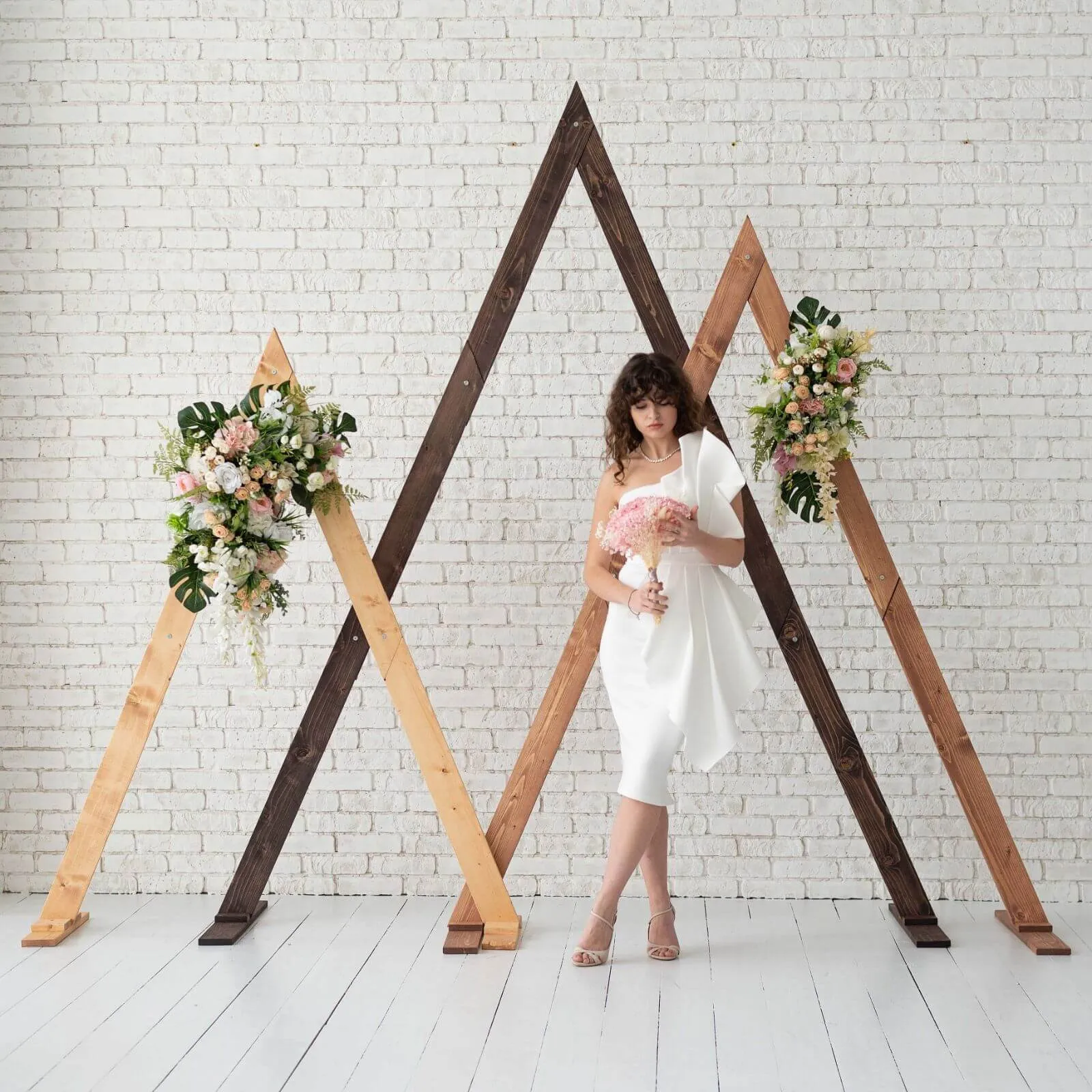 Triangle Wooden Arch