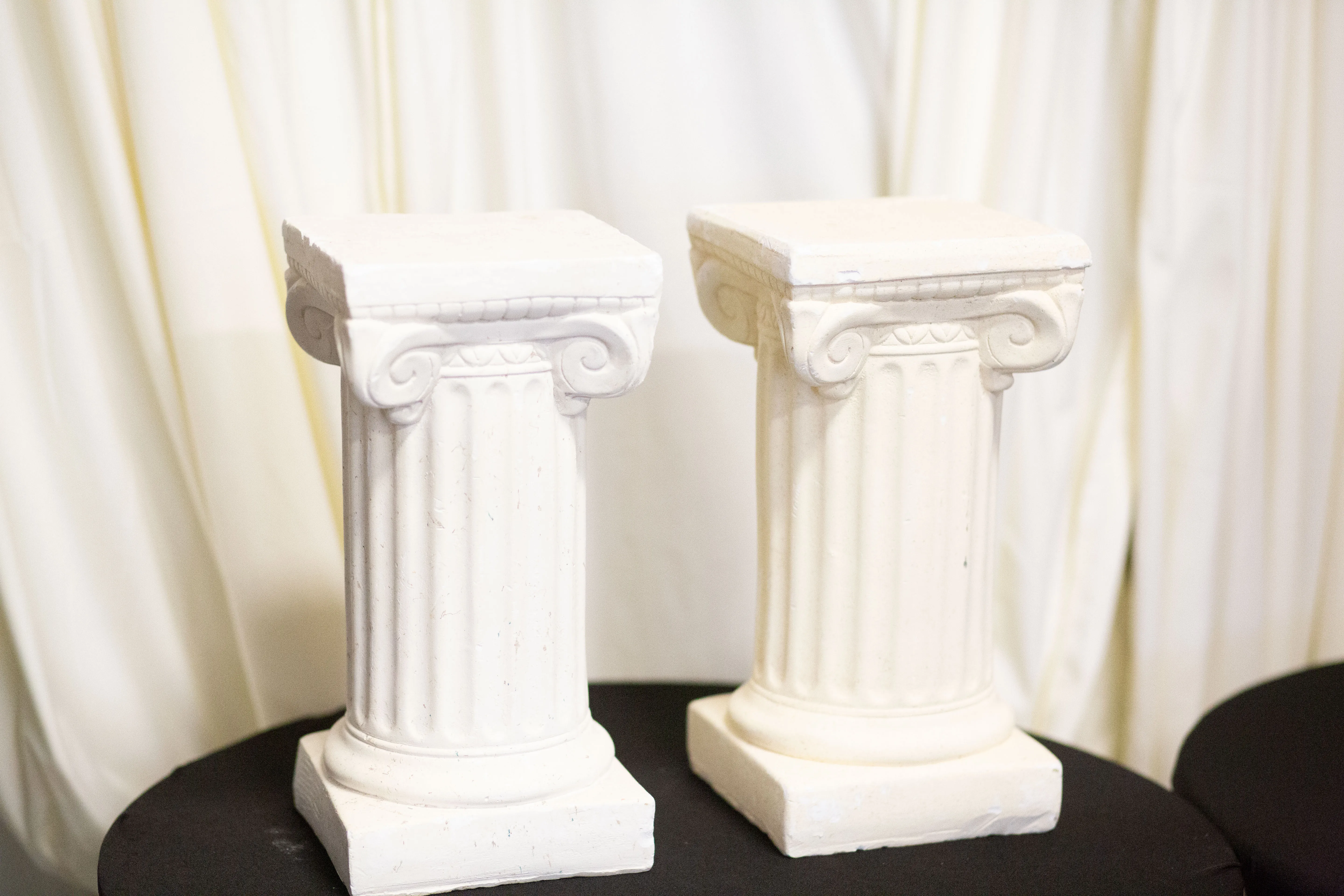 Greek Ionic Column Pedestal Stand
