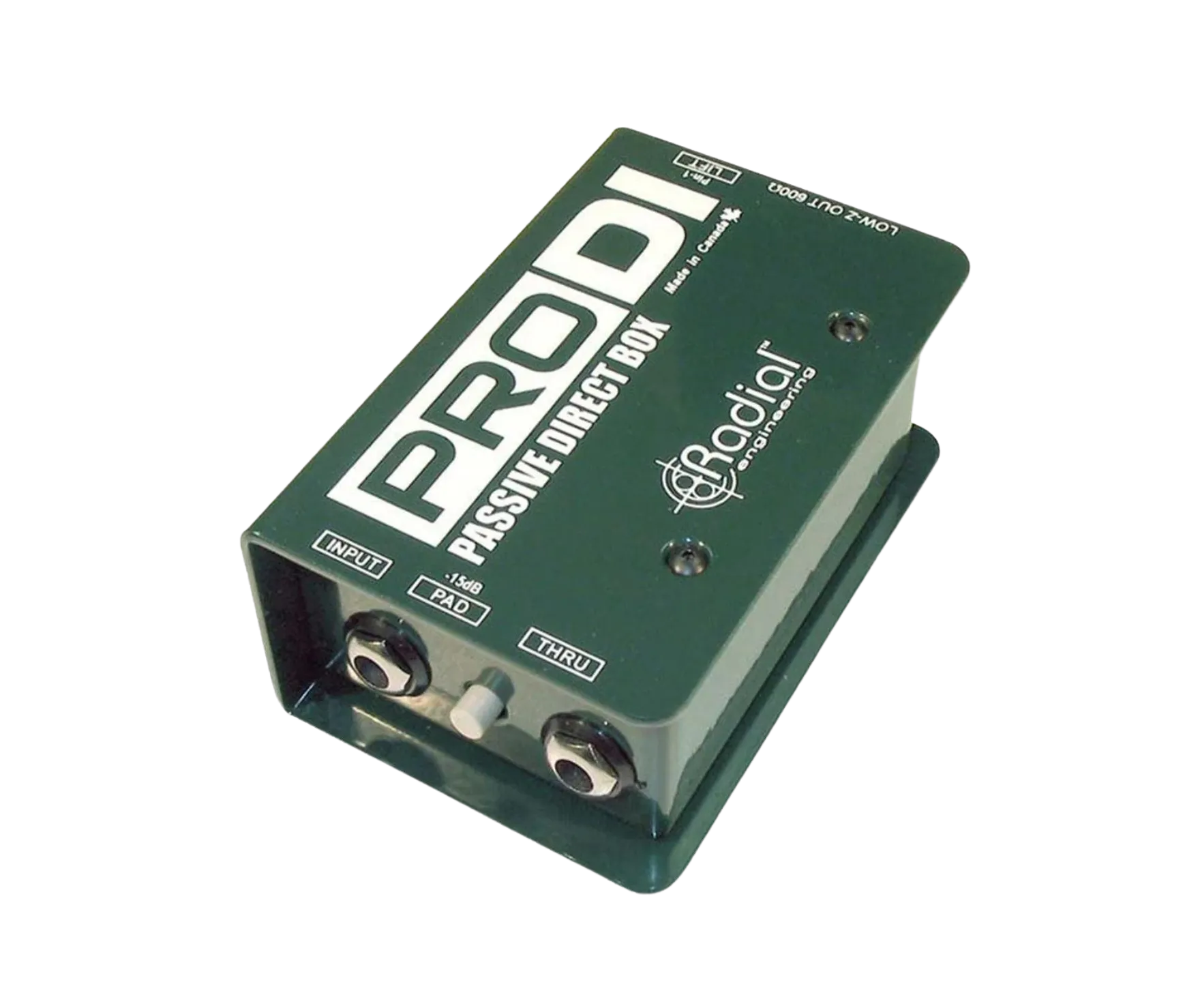 Radial ProD2 2-channel Passive Instrument Direct Box