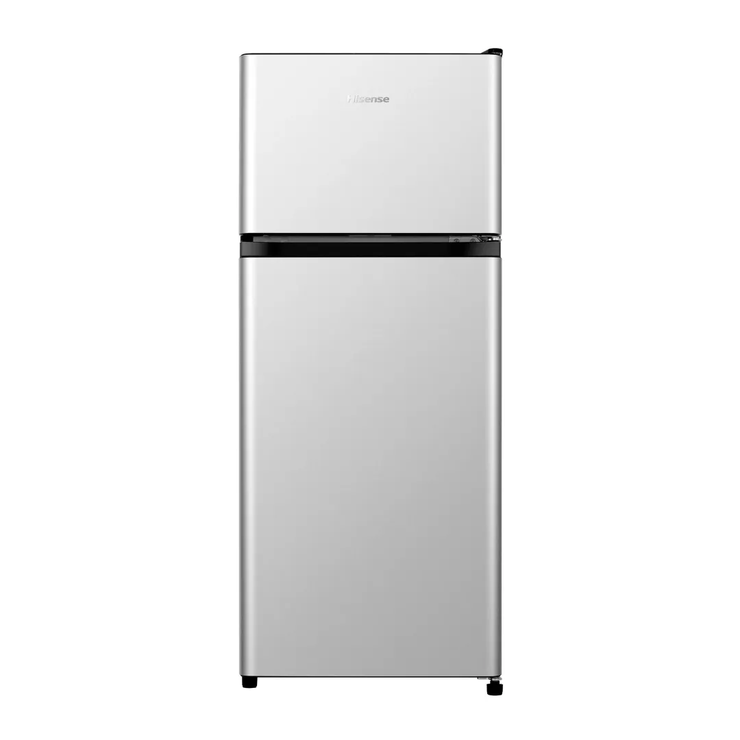 Hisense 4.4 cu ft Mini Fridge Silver ENERGY STAR