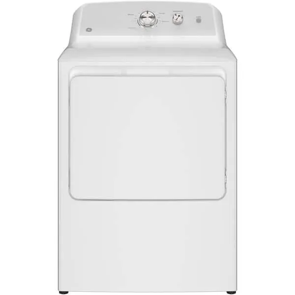 GE 6.2 cu ft Electric Dryer (White)