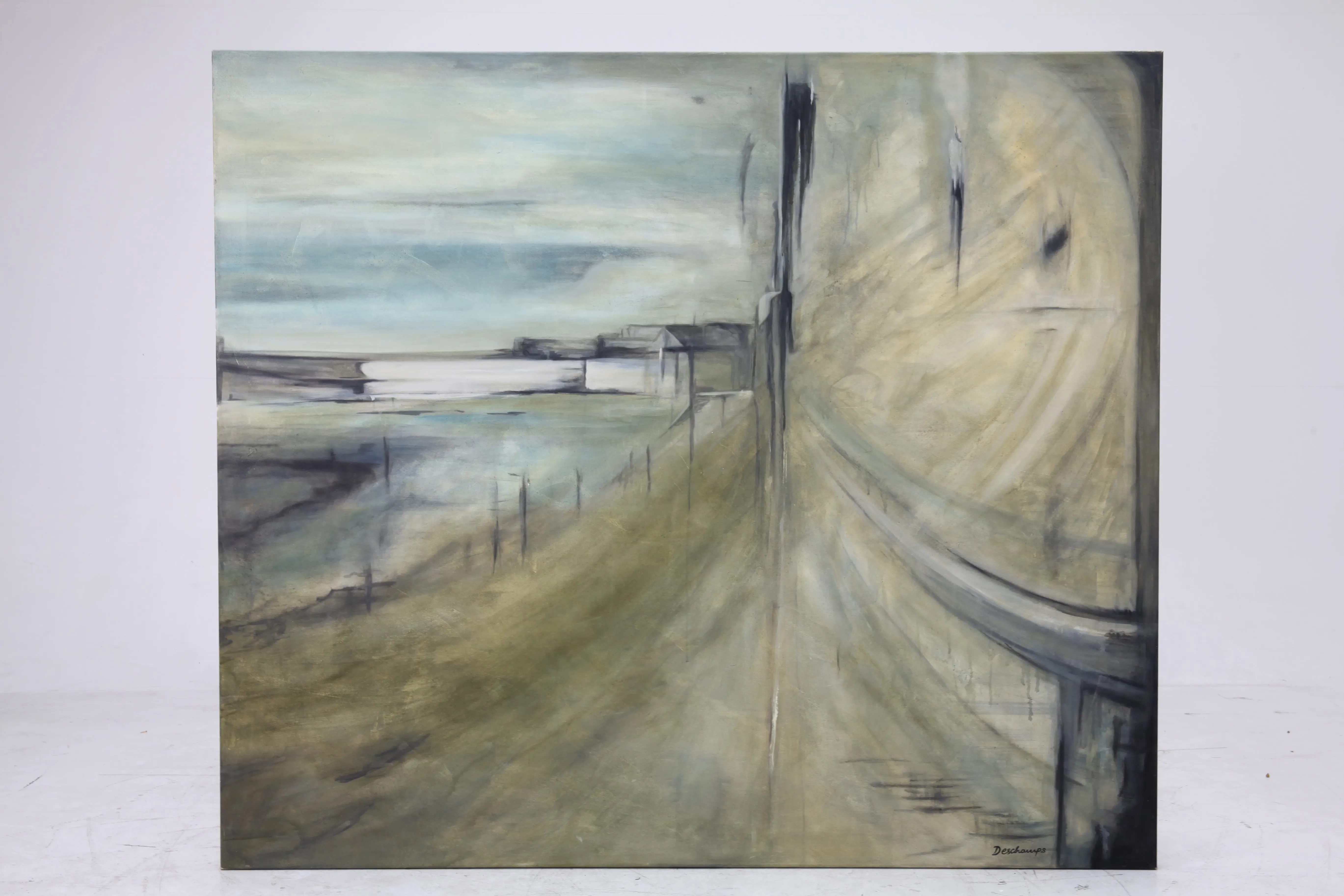 Deschamps Abstract Painting 