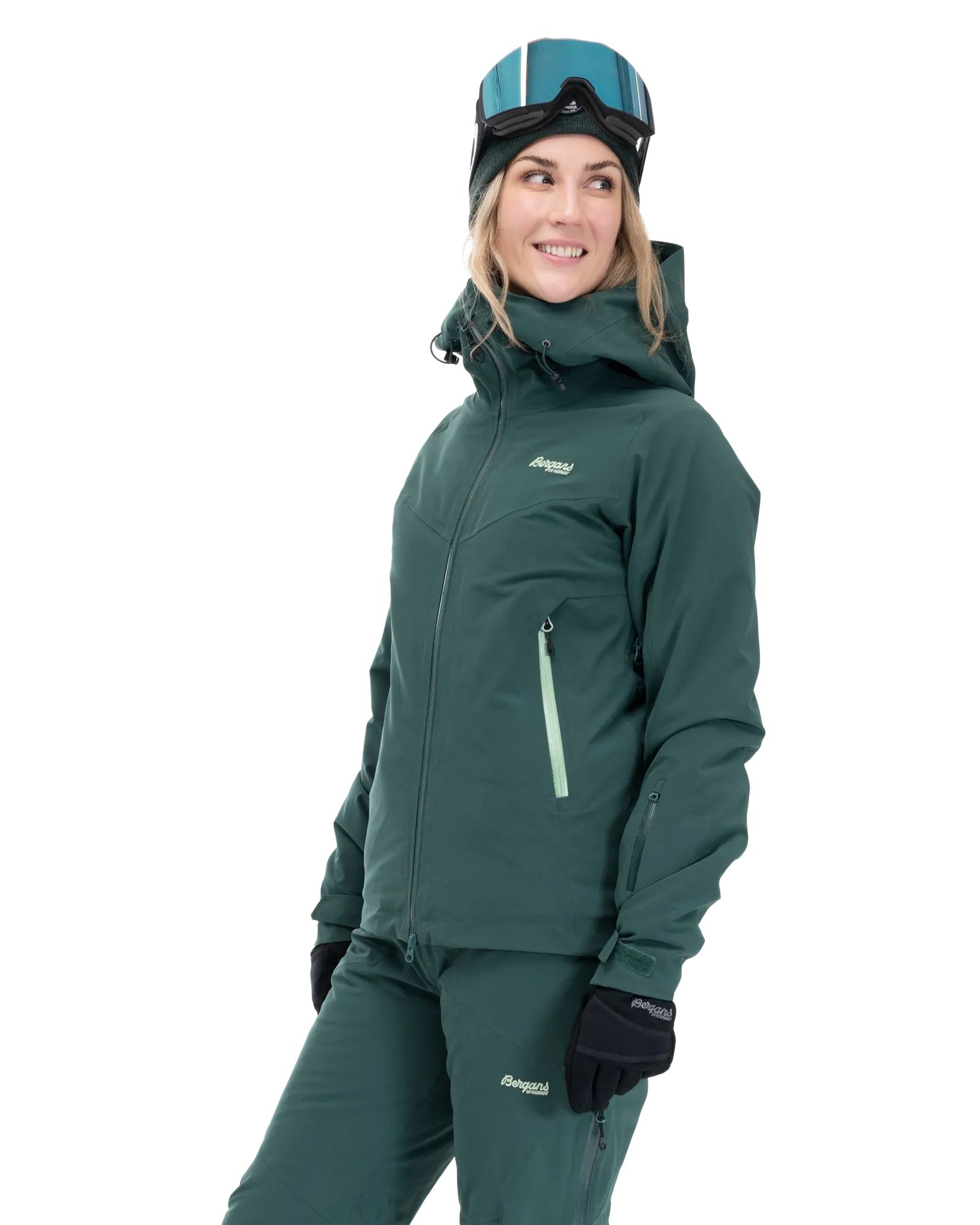 Bergans Womens Oppdal Alpine Insulated Ski Clothes Set
