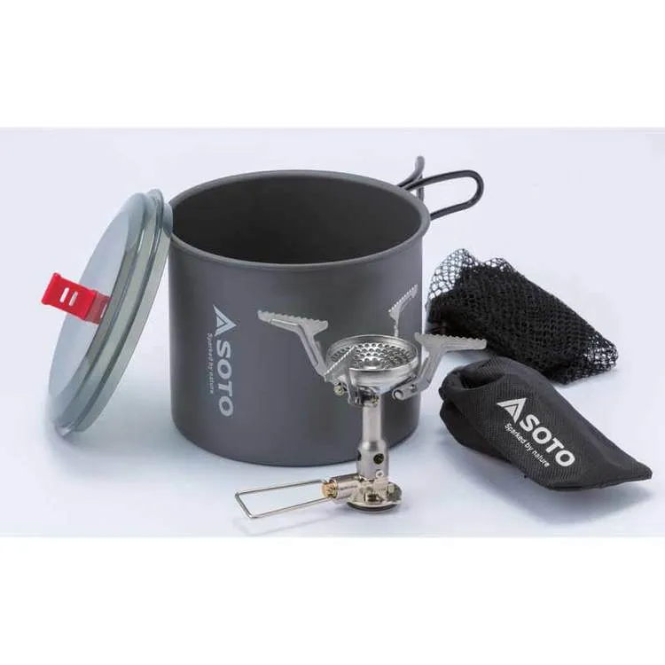 Soto Amicus with Igniter & New River Pot