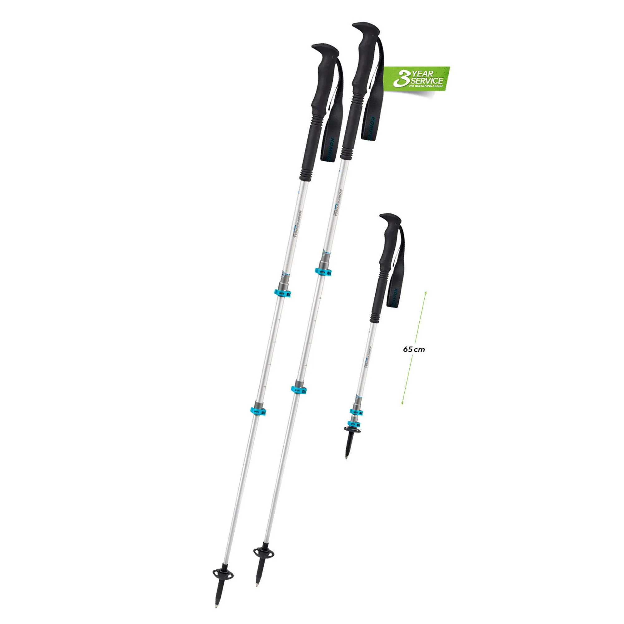 Komperdell Explorer Contour Powerlock vandringsstav