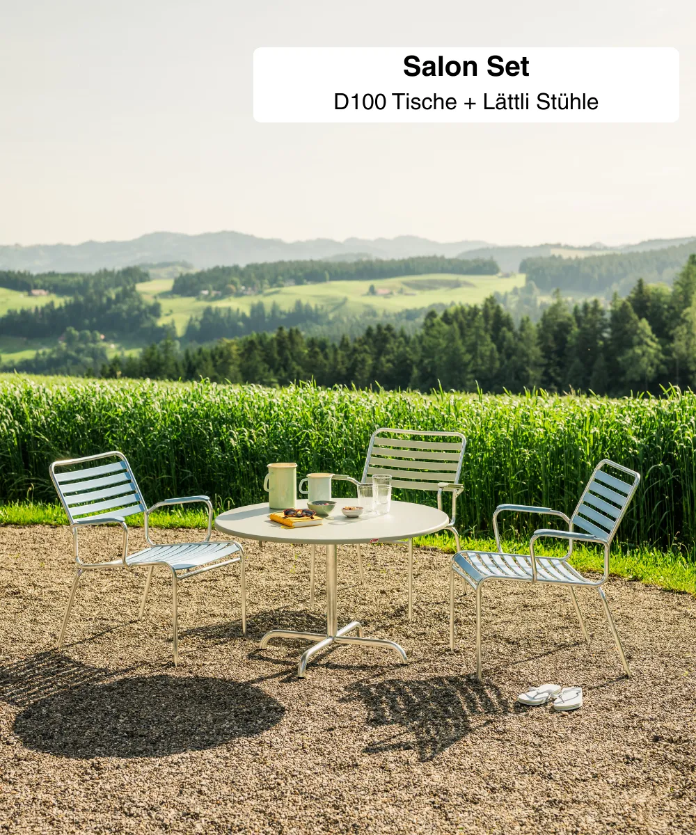 Salon Davos D100 + Lättli Salonsessel