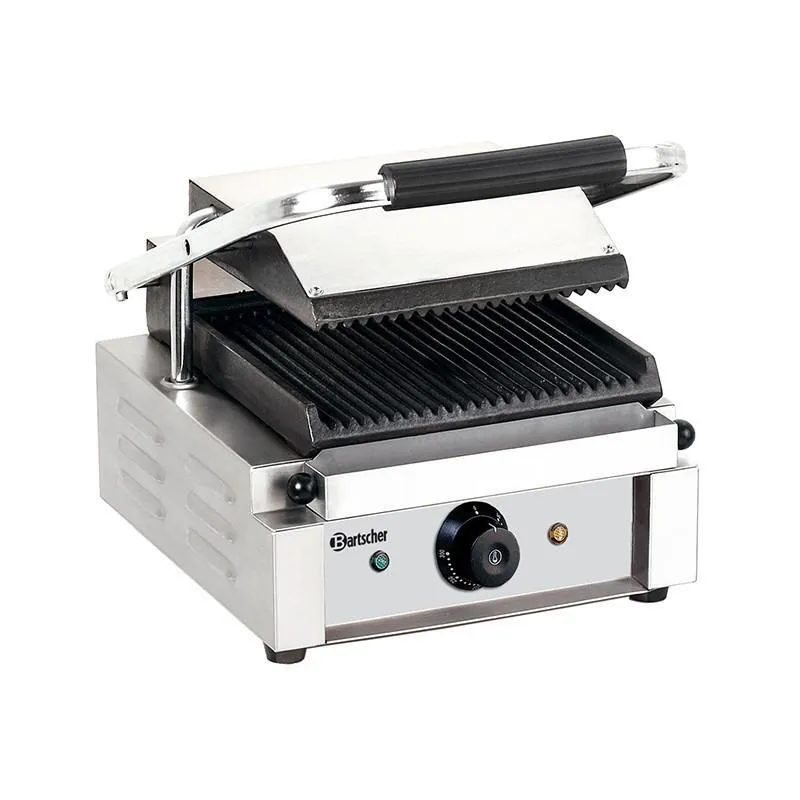 Grill contact simple rainuré 