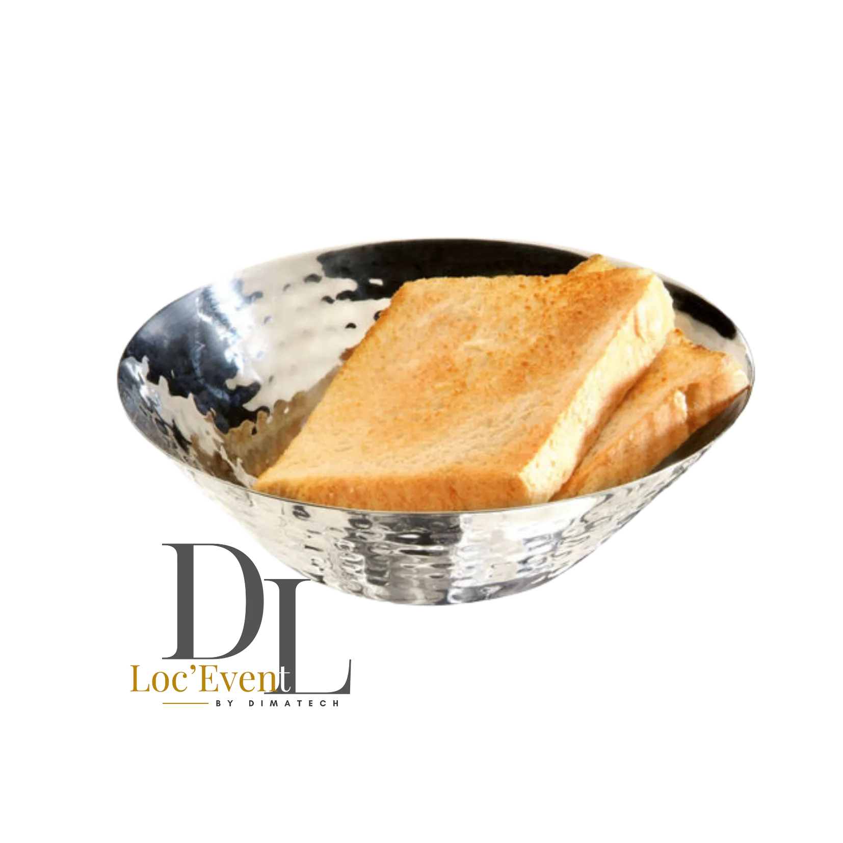 Corbeille en inox ⌀ 20 cm