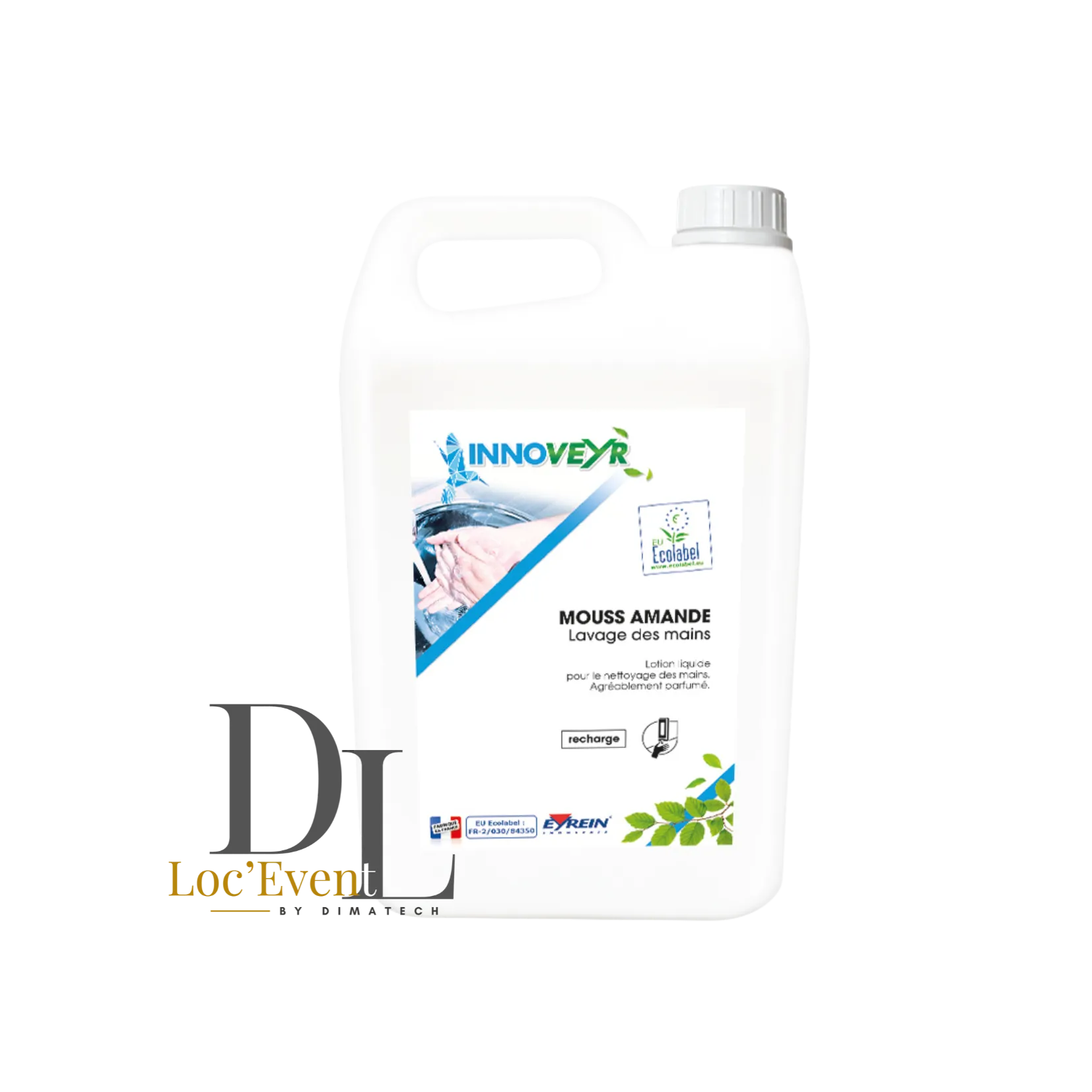 Liquide de lavage pour les Mains 5 litres Mouss Amande