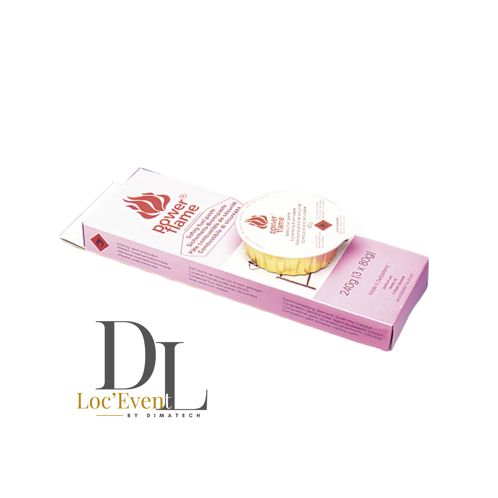 Powerflame pâte combustible