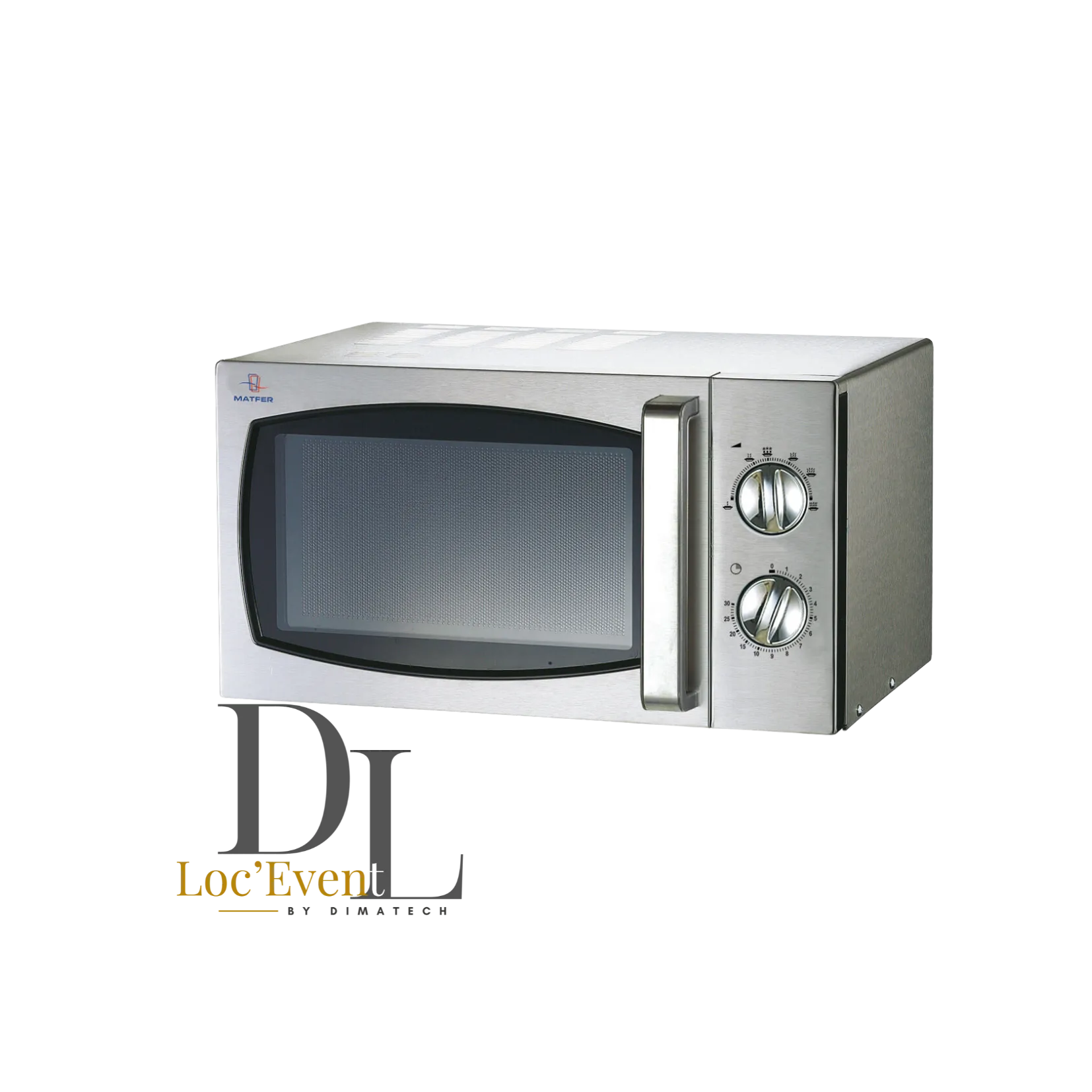 Micro-ondes inox 23 l