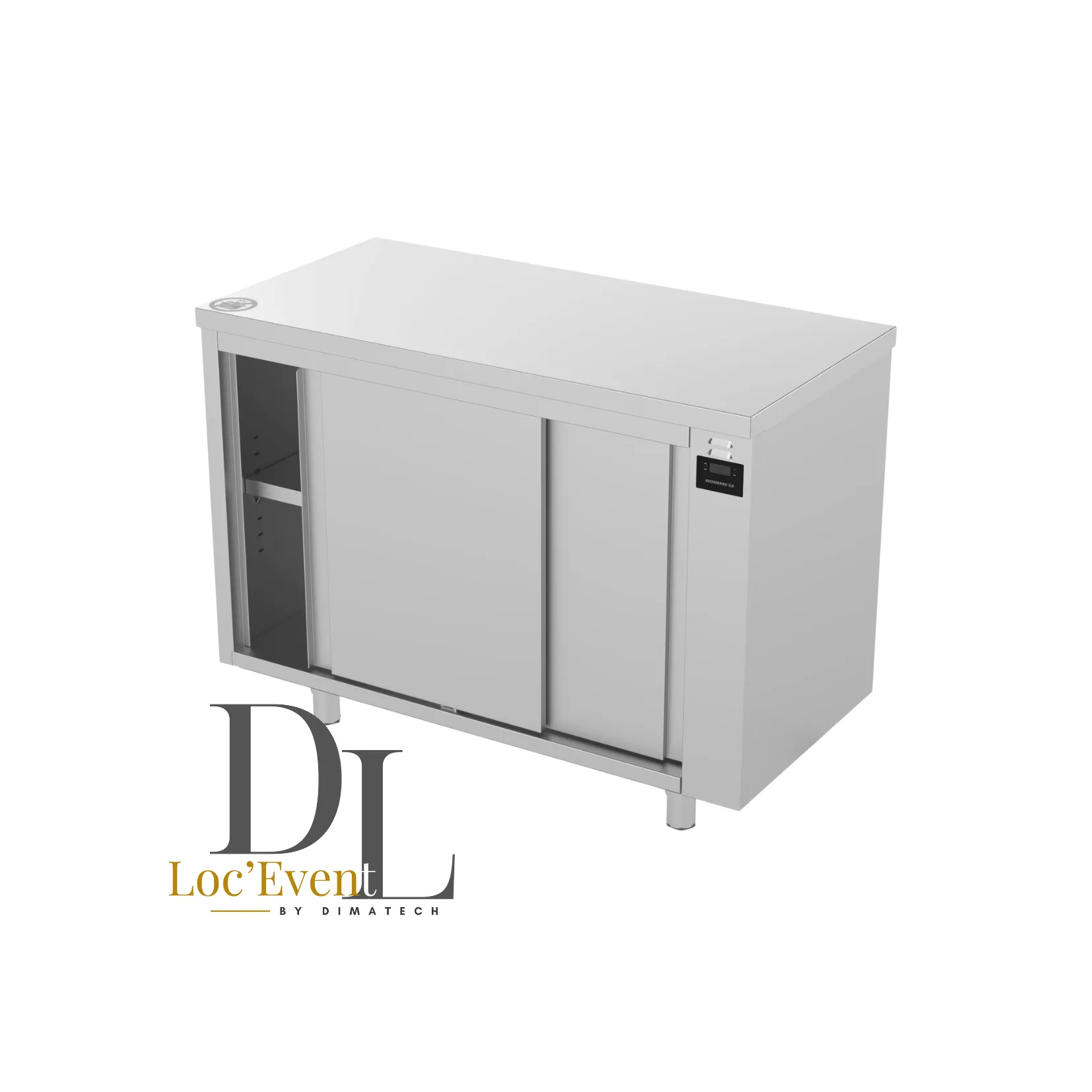 Armoire chauffante a prote coullissante 