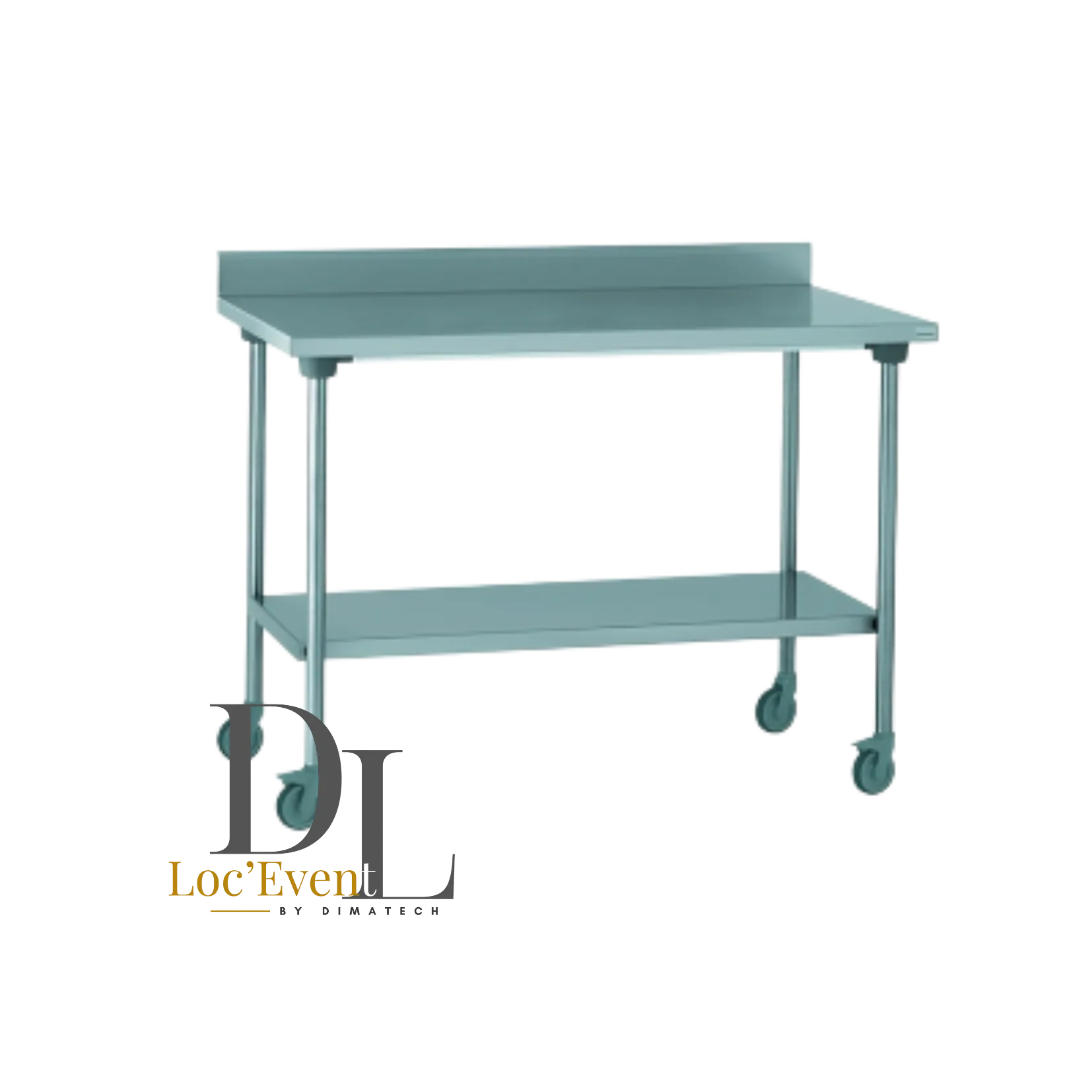 Table INOX 200 x 70 cm