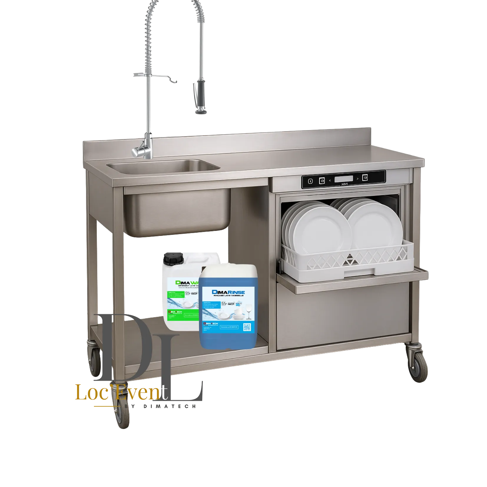 Station laverie sur roues