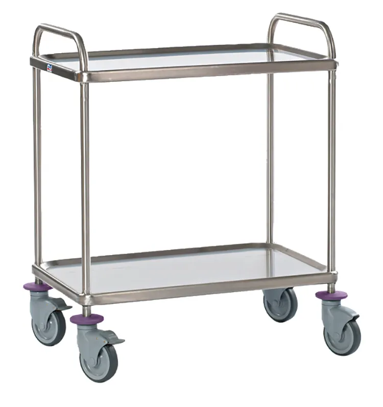 Chariot de service 2 plateaux 