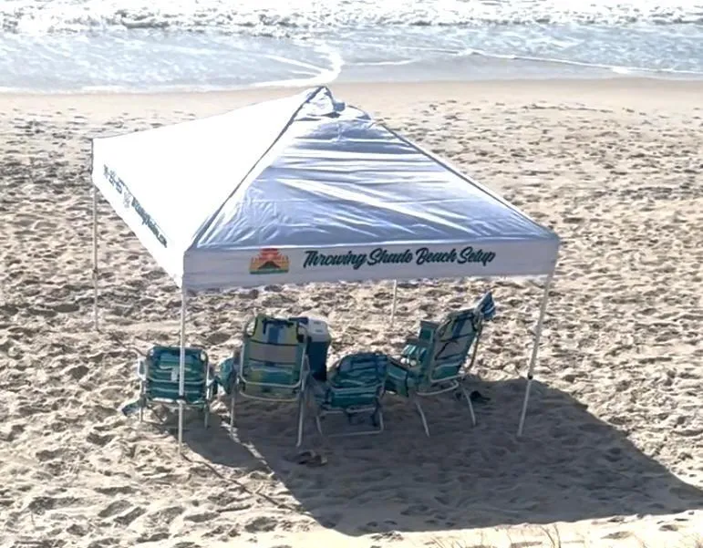 10' x 10' Tent with 4 Low Boy Chairs