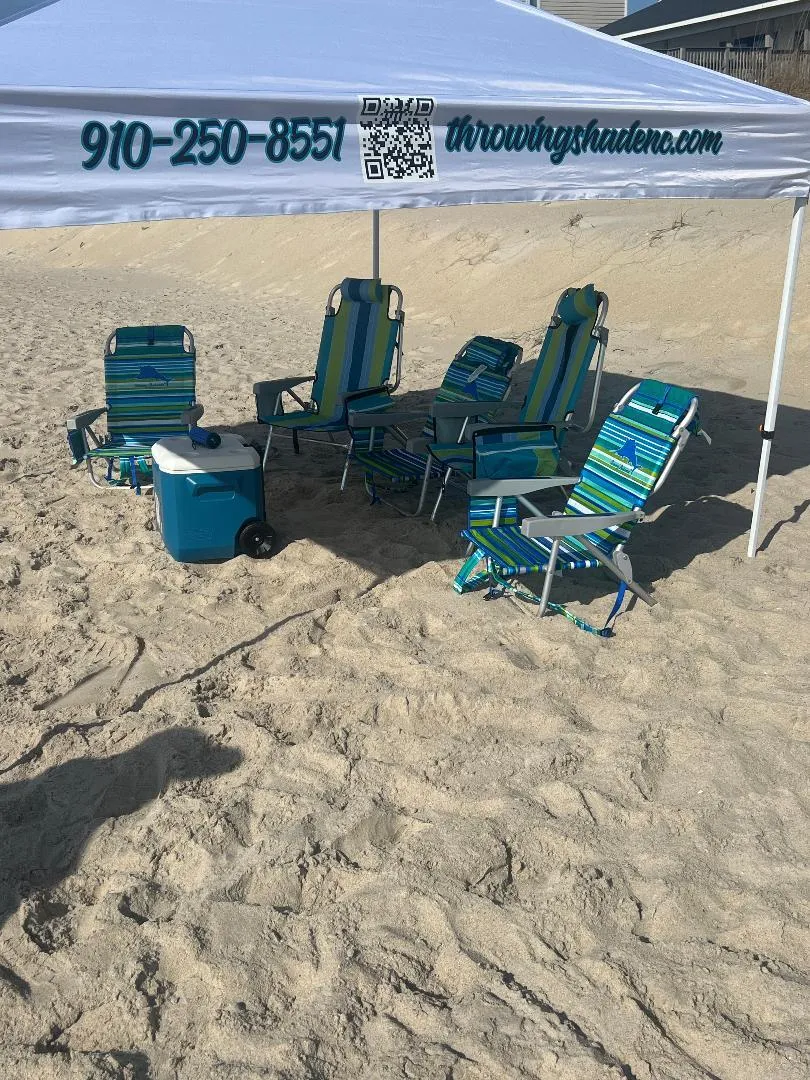 10' x 10' Tent with 2 Low Boy and 2 High Boy Chairs